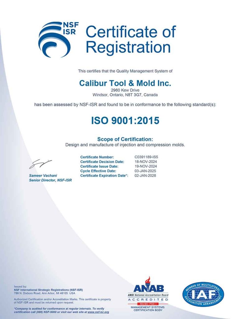 ISO Certification